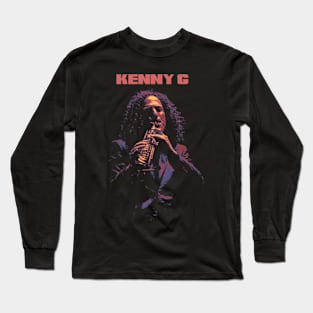 Kenny G Saxophone Long Sleeve T-Shirt